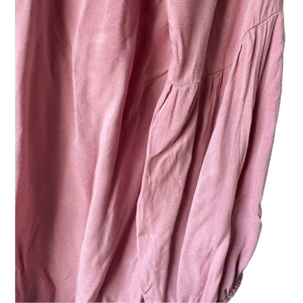 Women's ADRIENNE VITTADINI Blouse long sleeve embroidered light fabric fresh M. - Picture 5 of 11